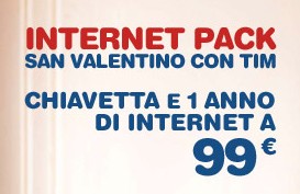 internet pack san valentino tim