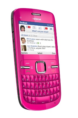 Nokia c3 rosa
