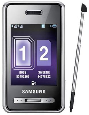 Samsung-D980 dual sim duos