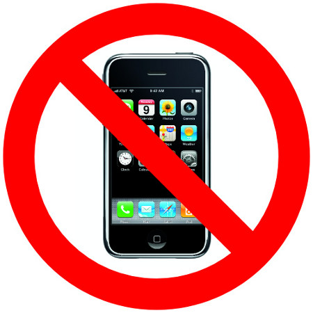 No iPhone