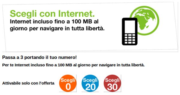 Scegli con internet