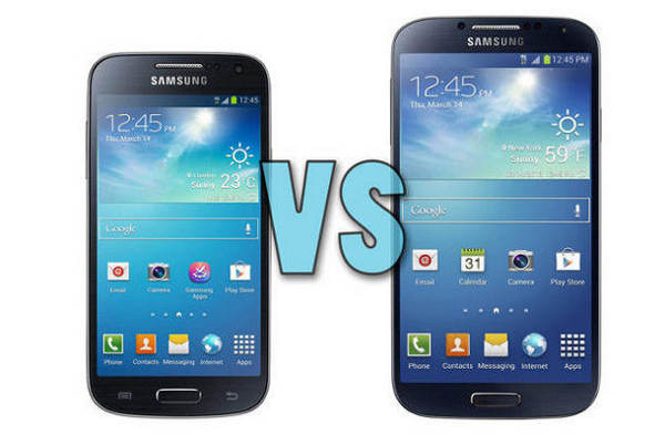 SGS4 vs SGS4 Mini
