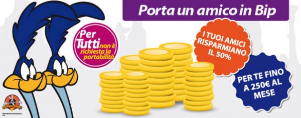 Porta un amico in Bip