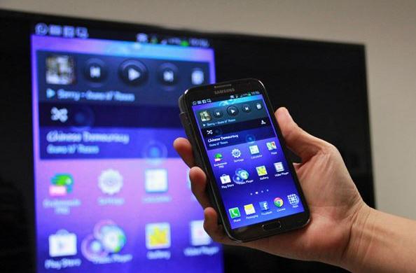 Galaxy S3 collegato a TV