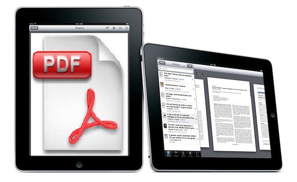 iPad pdf