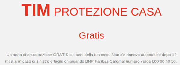 Tim protezione casa