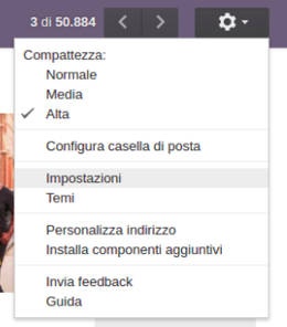 Impostazioni Gmail